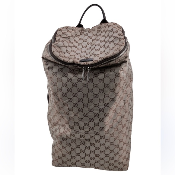 Gucci Monogram Canvas Backpack - Picture 3 of 13